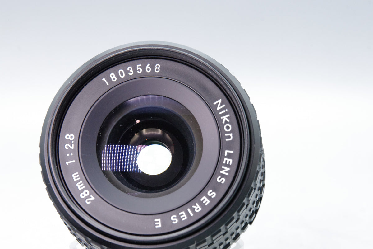 Nikon Series E 28mm f/2.8 AI-S Wide Angle Lens – Manual Focus, Compact