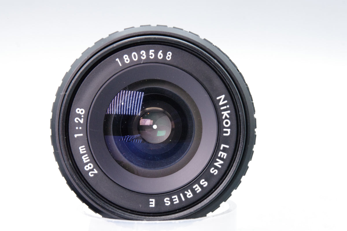 Nikon Series E 28mm f/2.8 AI-S Wide Angle Lens – Manual Focus, Compact