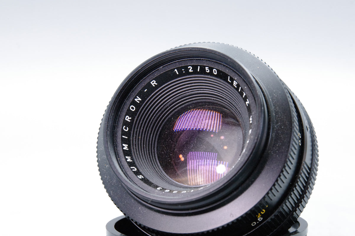 Leitz Wetzlar Summicron-R 50mm F/2 Leica R Mount 2-CAM Lens - Serviced