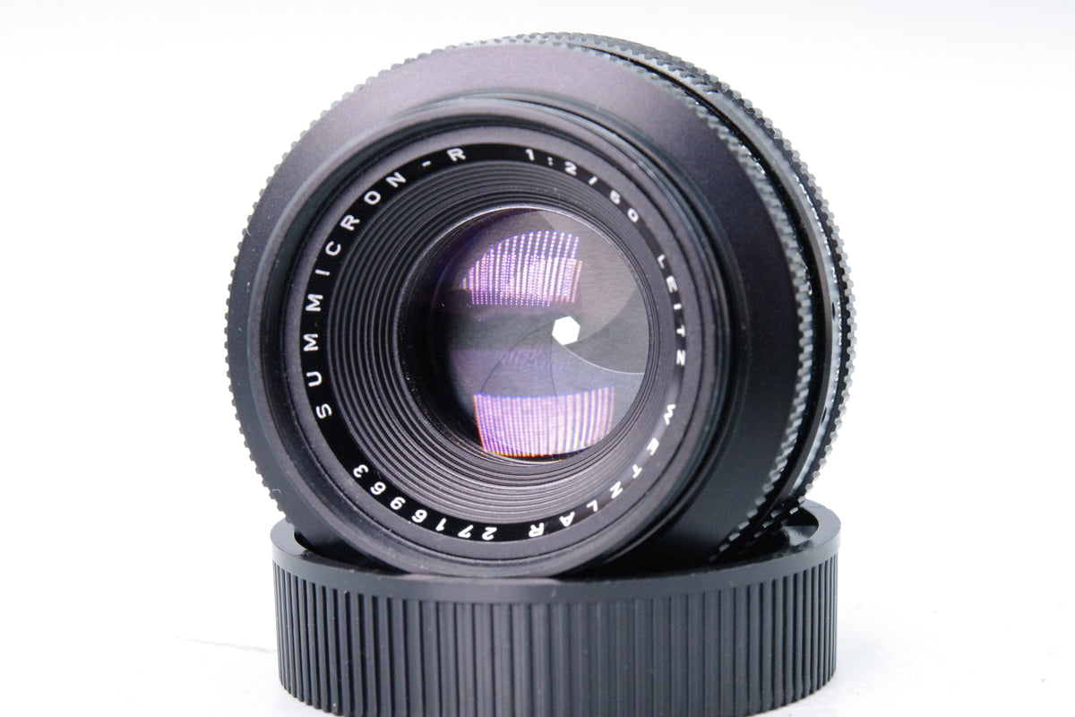 Leitz Wetzlar Summicron-R 50mm F/2 Leica R Mount 2-CAM Lens - Serviced