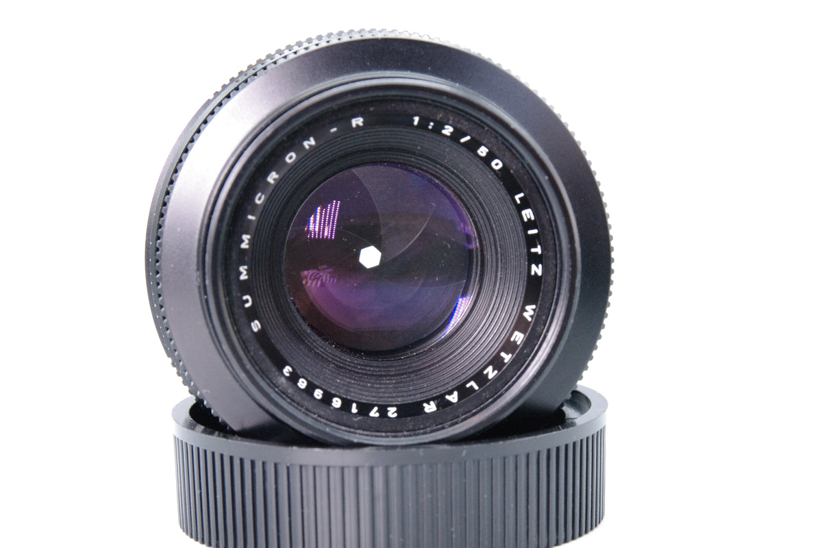 Leitz Wetzlar Summicron-R 50mm F/2 Leica R Mount 2-CAM Lens - Serviced