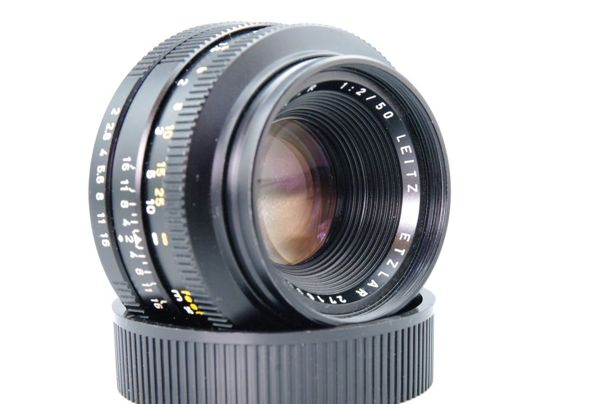 Leitz Wetzlar Summicron-R 50mm F/2 Leica R Mount 2-CAM Lens - Serviced