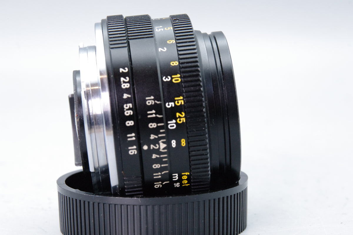 Leitz Wetzlar Summicron-R 50mm F/2 Leica R Mount 2-CAM Lens - Serviced