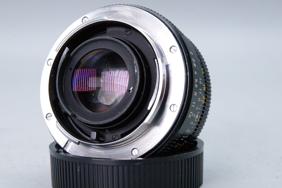 Leitz Wetzlar Summicron-R 50mm F/2 Leica R Mount 2-CAM Lens - Serviced