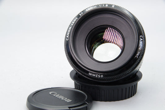 Canon EF 50mm f/1.8 II Lens – Autofocus Prime – Excellent