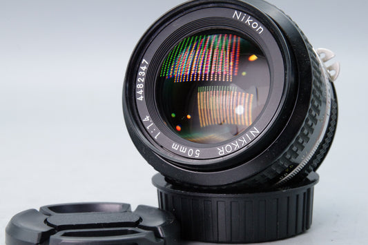 Nikon Nikkor 50mm f/1.4 Lens – AI   – Fast Standard Prime – Excellent