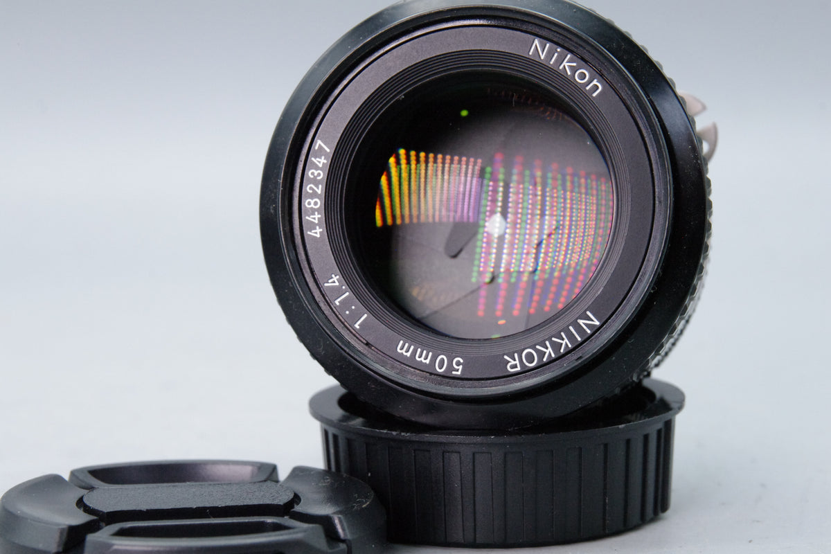 Nikon Nikkor 50mm f/1.4 Lens – AI   – Fast Standard Prime – Excellent
