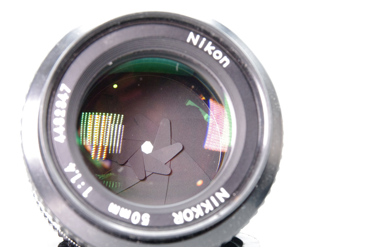 Nikon Nikkor 50mm f/1.4 Lens – AI   – Fast Standard Prime – Excellent