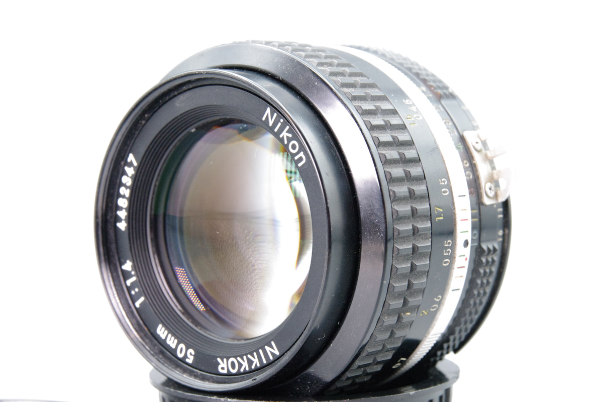 Nikon Nikkor 50mm f/1.4 Lens – AI   – Fast Standard Prime – Excellent