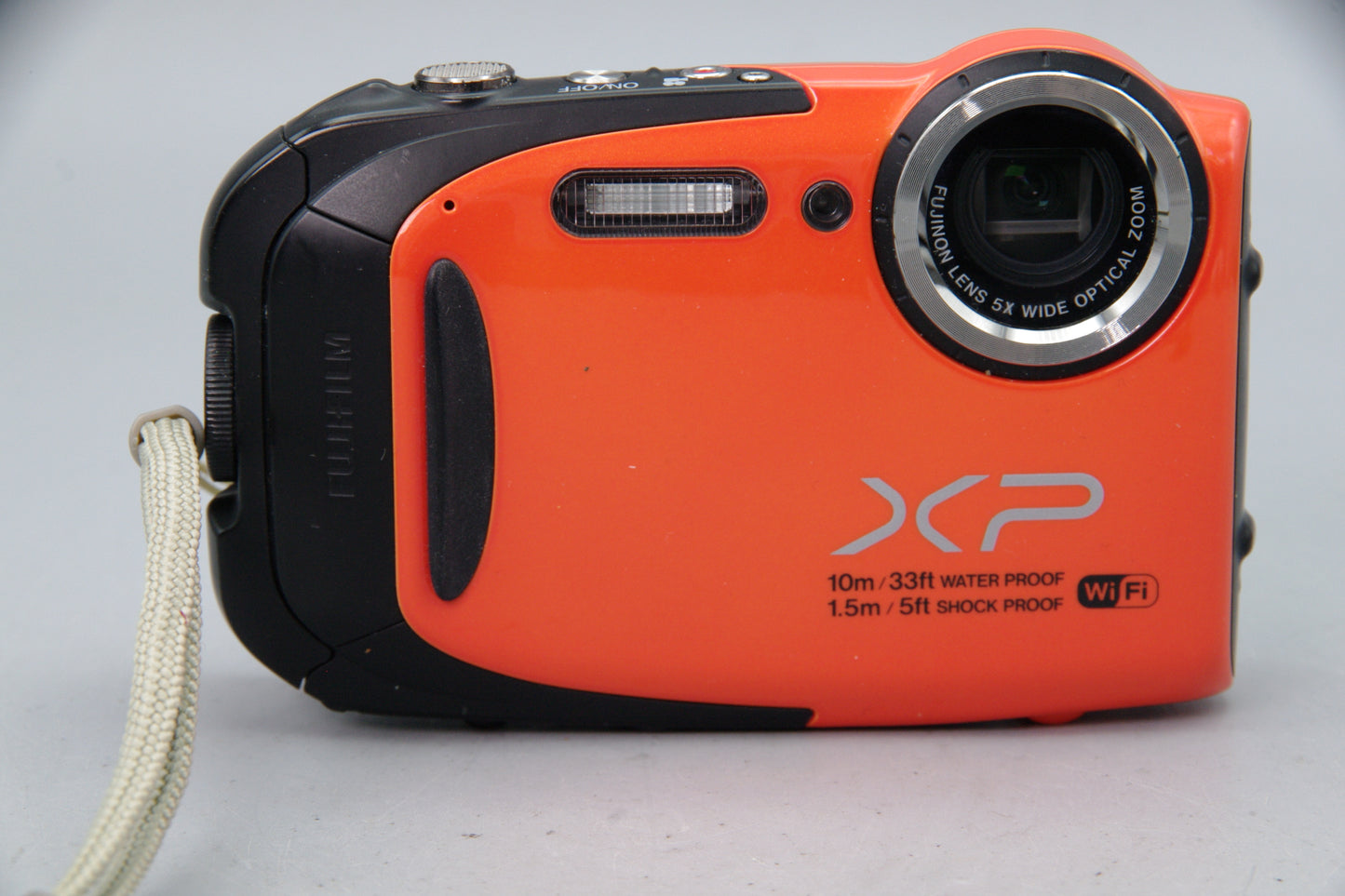 Fujifilm FinePix XP70 16.4MP Waterproof Digital Camera – Orange