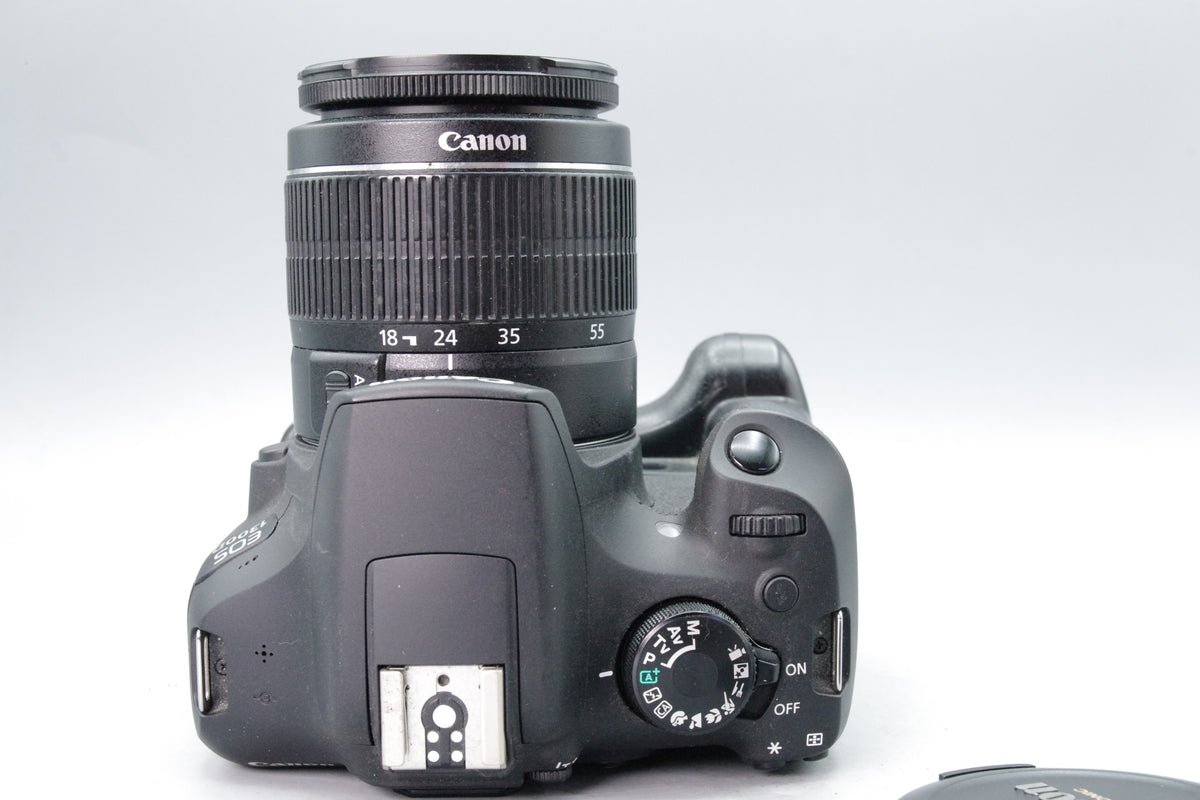 Canon EOS 1300D DSLR Camera Kit EF-S 18-55mm III Lens Battery Grip Low 675 Shutter