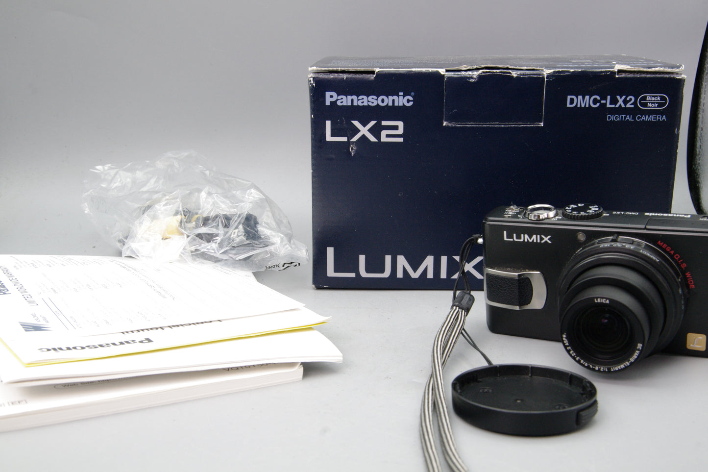Panasonic Lumix DMC‑LX2 10.2MP Camera – Boxed – Excellent Condition