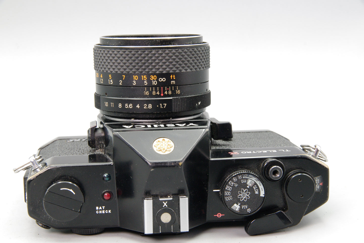 Yashica TL Electro X 35mm SLR with 50mm f/1.7 Lens – Shutter Working