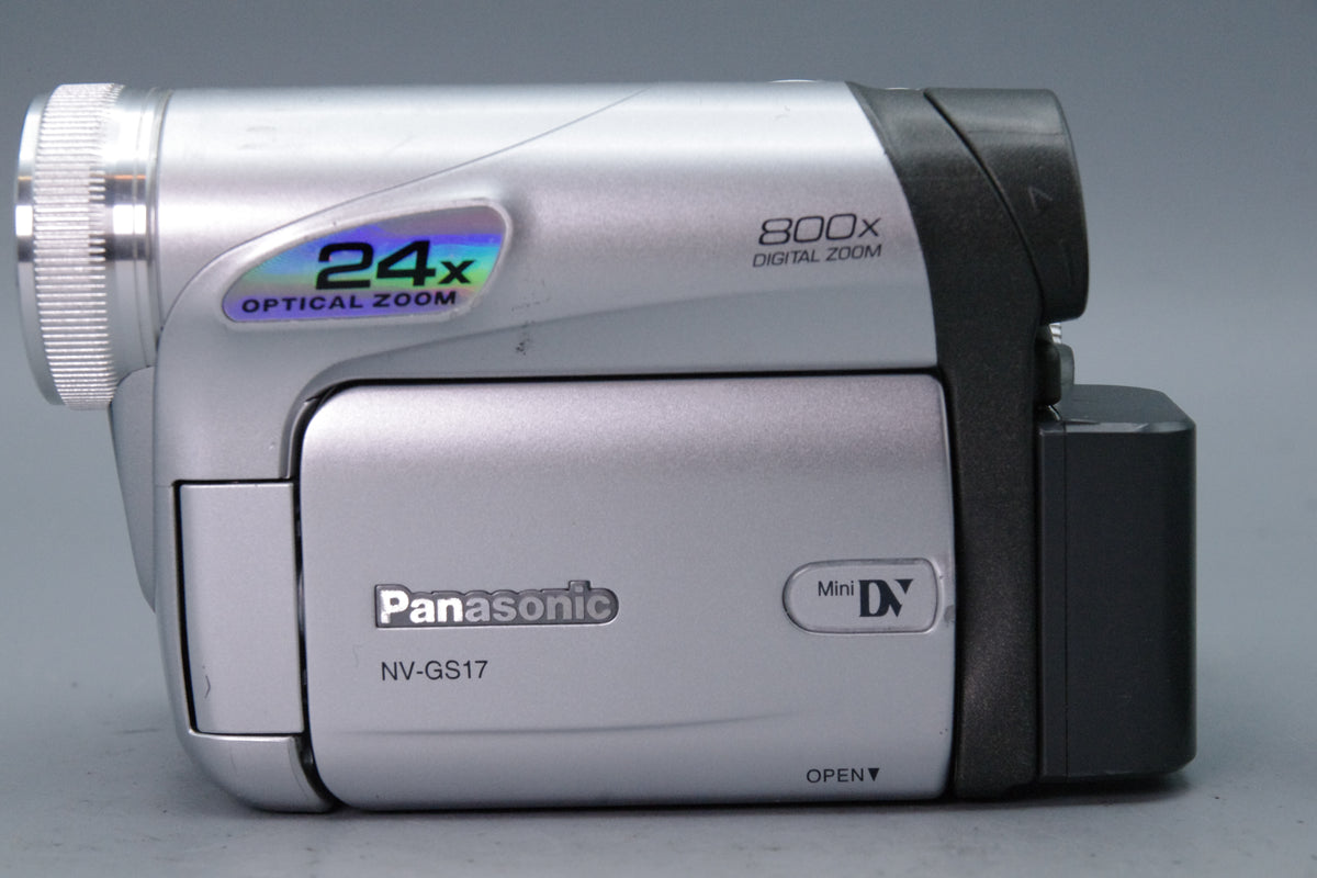 Panasonic NV-GS17 MiniDV Camcorder 24x Optical Zoom Charger AC Adapter VSK0581 Tested