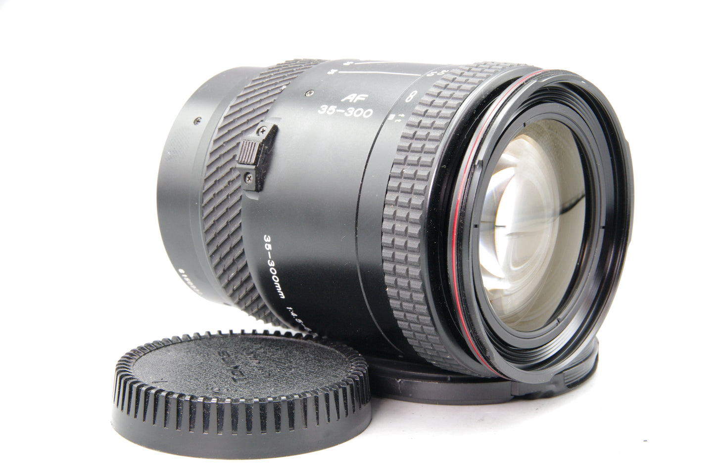 Tokina 35‑300mm F4.5‑6.7 Zoom Lens – Canon EF Mount – Very Good