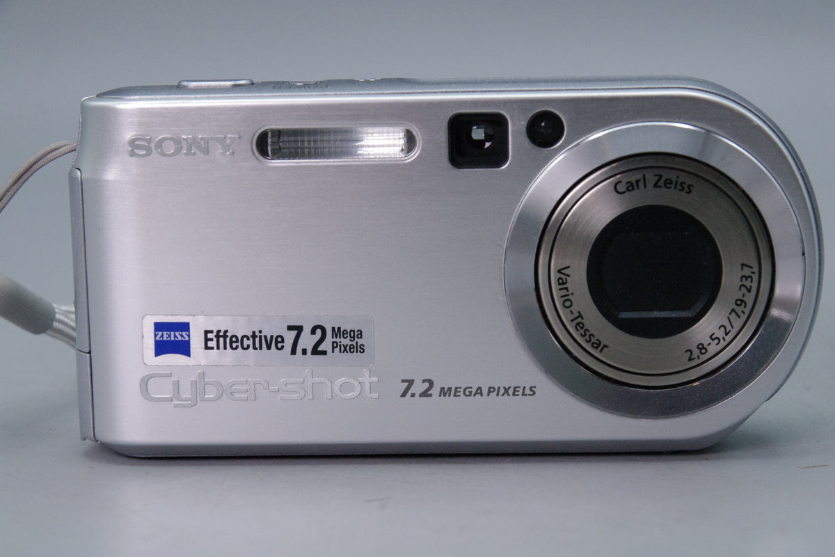 Sony Cyber-shot DSC-P200 7.2MP Digital Camera Silver Carl Zeiss 3x Zoom Tested