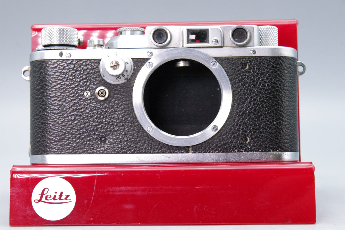 Leica IIIc Chrome Rangefinder 1938 Camera Body  Serial 297790 Tested