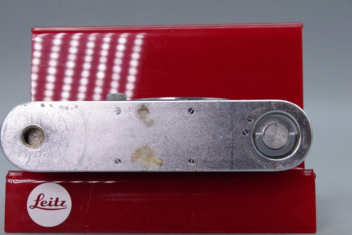 Leica IIIc Chrome Rangefinder 1938 Camera Body  Serial 297790 Tested