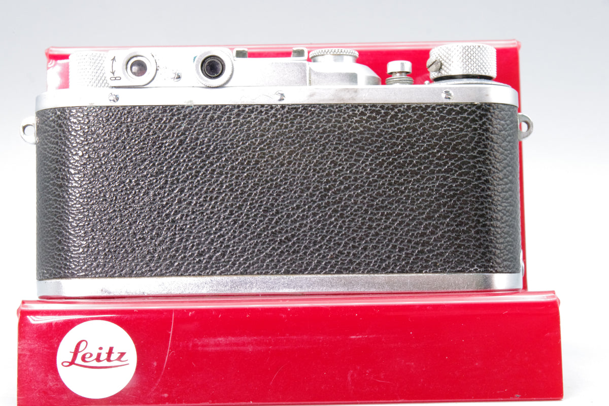 Leica IIIc Chrome Rangefinder 1938 Camera Body  Serial 297790 Tested