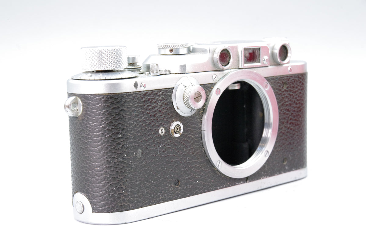 Leica IIIc Chrome Rangefinder 1938 Camera Body  Serial 297790 Tested