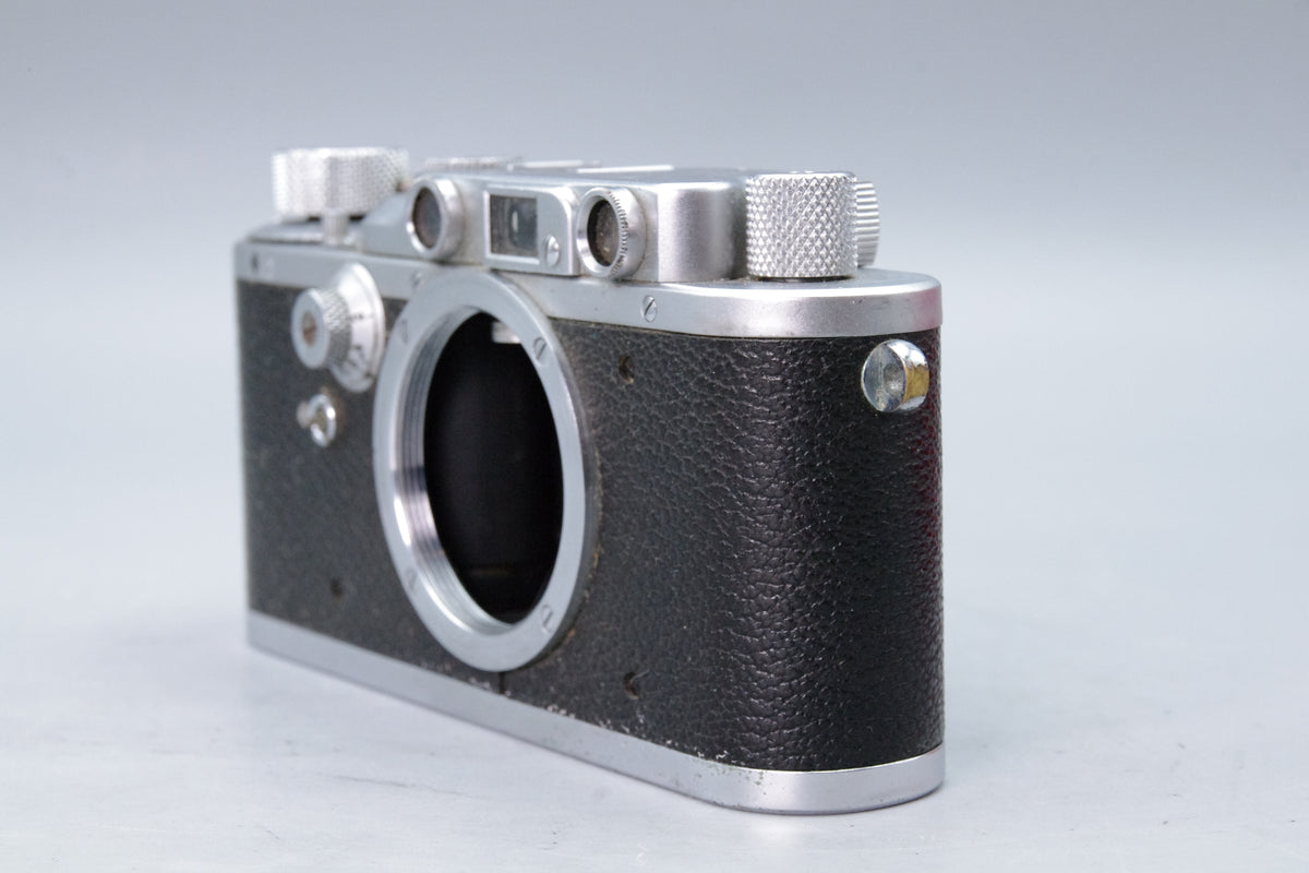 Leica IIIc Chrome Rangefinder 1938 Camera Body  Serial 297790 Tested