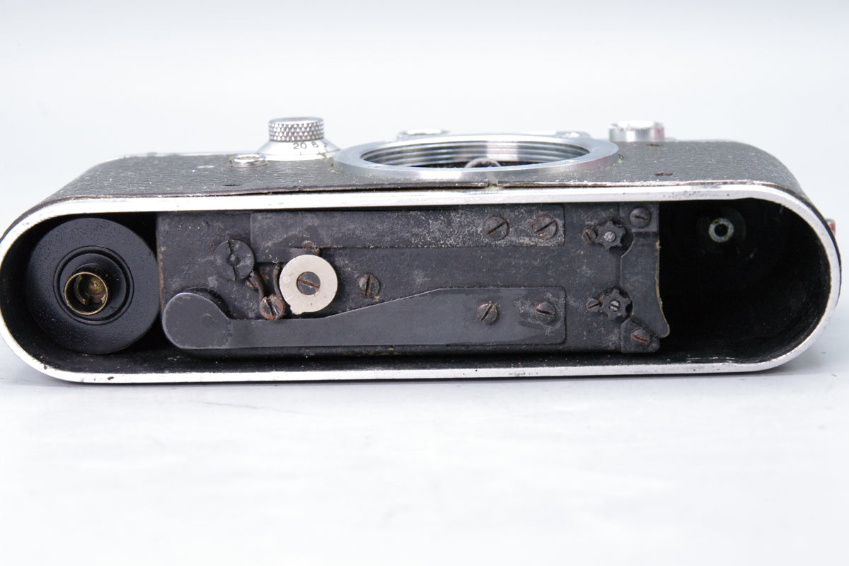 Leica IIIc Chrome Rangefinder 1938 Camera Body  Serial 297790 Tested