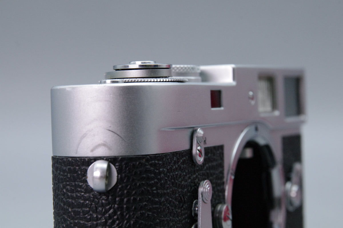 1964 Leica M3 Single Stroke Chrome 35mm Rangefinder Body Tested