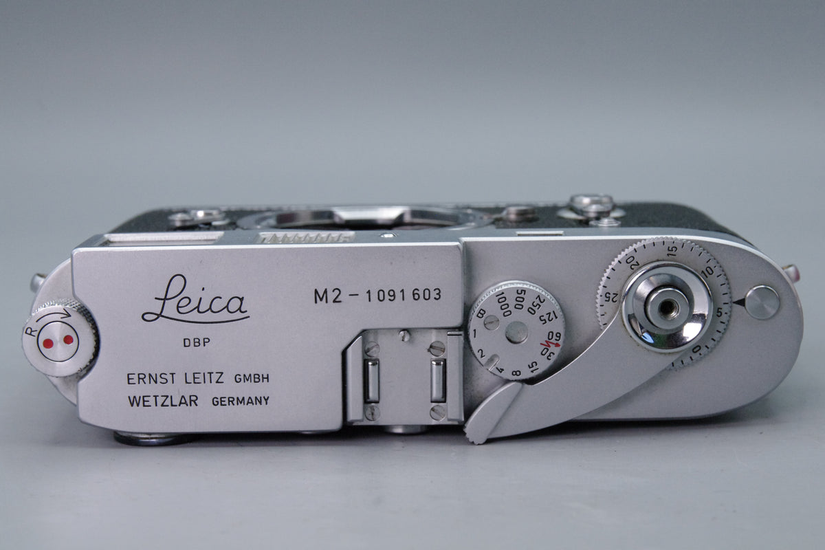 1964 Leica M3 Single Stroke Chrome 35mm Rangefinder Body Tested