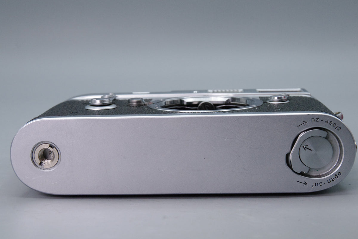 1964 Leica M3 Single Stroke Chrome 35mm Rangefinder Body Tested