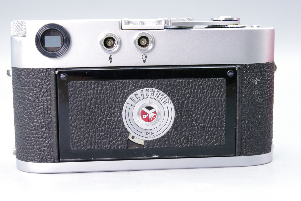 1964 Leica M3 Single Stroke Chrome 35mm Rangefinder Body Tested