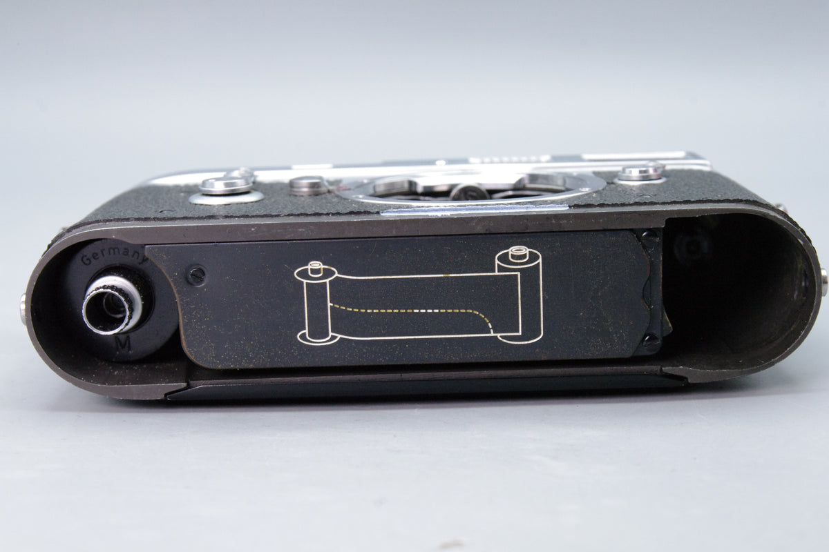 1964 Leica M3 Single Stroke Chrome 35mm Rangefinder Body Tested