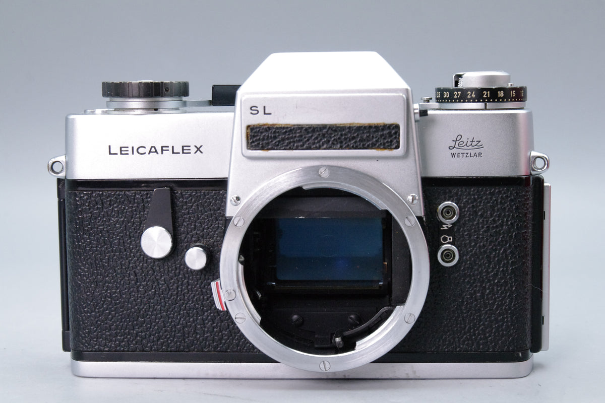 Leicaflex SL Silver Chrome 35mm SLR Camera Body Leitz Wetzlar 1968 - Serviced