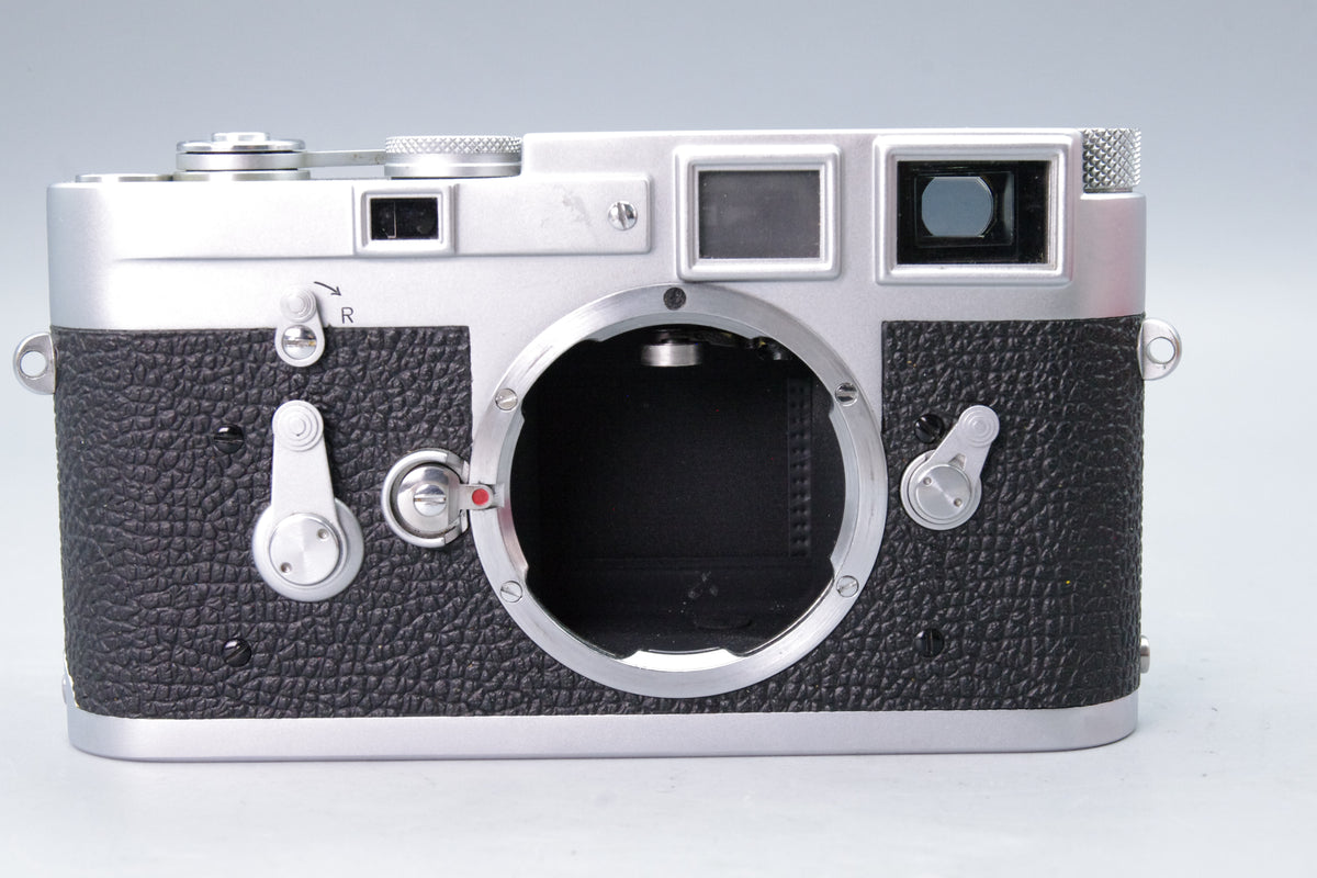 1960 Leica M3 Single Stroke Chrome 35mm Rangefinder Body Tested Excellent