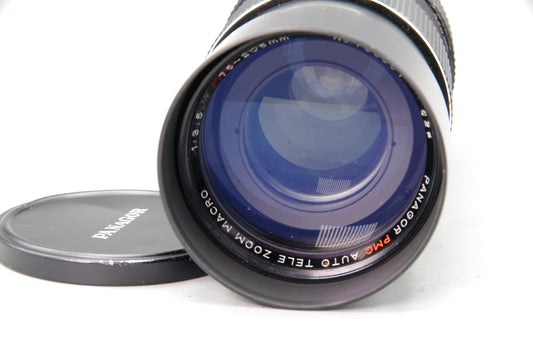 Panagor PMC Auto 75‑205mm F3.5 Zoom Lens – Canon FD Mount – Very Good