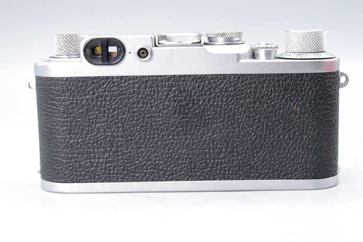 Leica IIIf Red Dial Chrome 35mm Rangefinder Body Ernst Leitz 1952 Tested