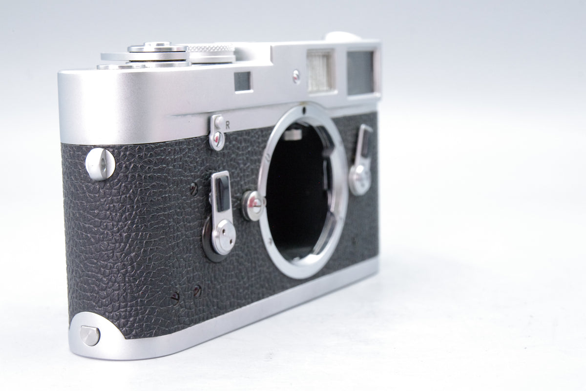 Leica M4 Silver Chrome 35mm Rangefinder Camera Body Ernst Leitz 1969 Tested