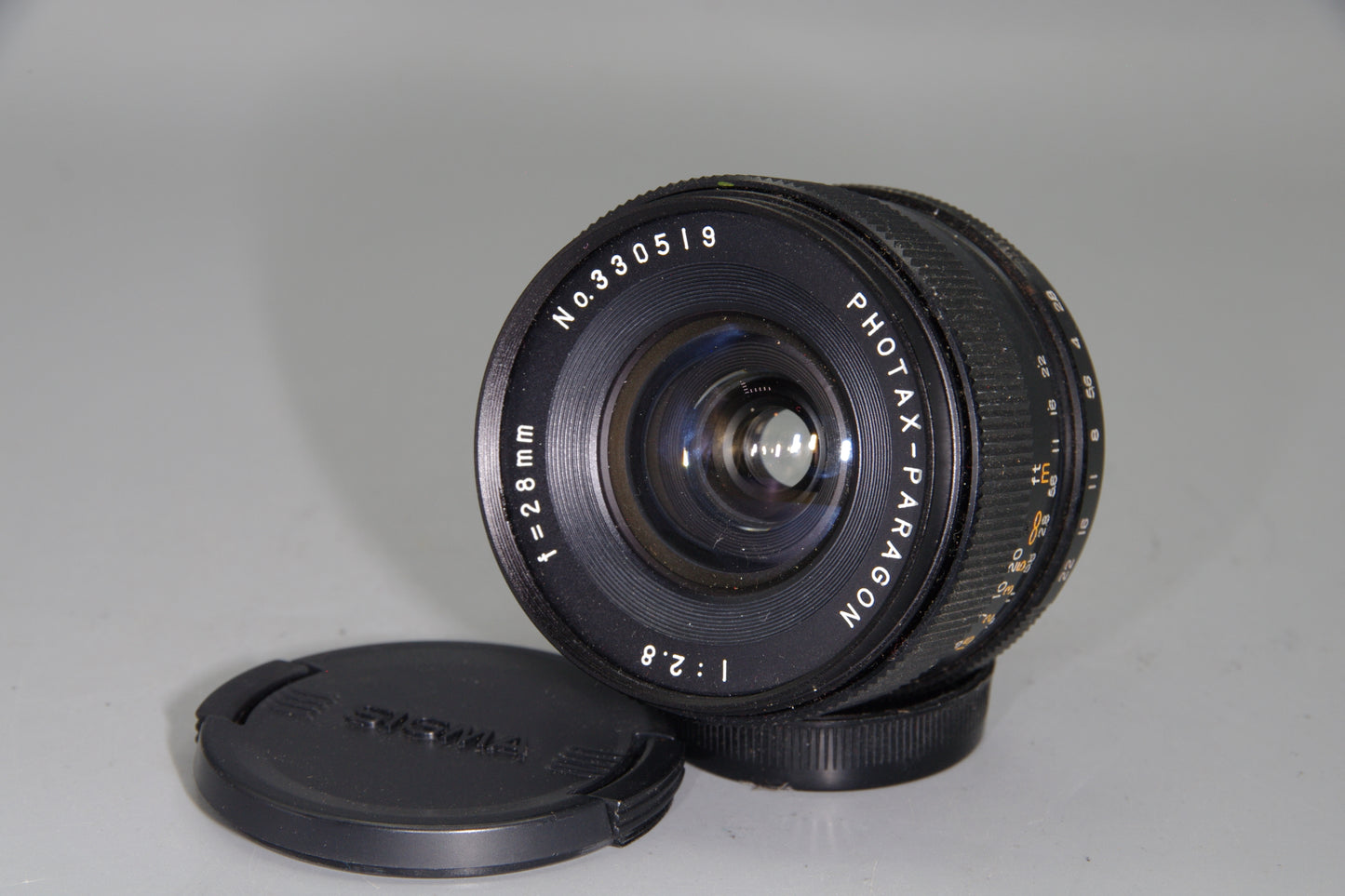 Photax Paragon 28mm f/2.8 Wide Angle Lens – M42 Mount – Manual Focus – VGC