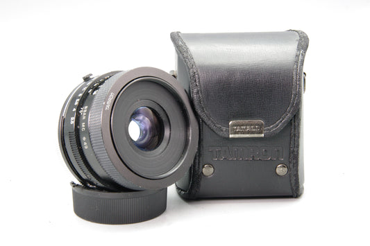 Tamron 28mm F2.5 BBAR Adaptall‑2 Lens – Canon FD Mount - Excellent