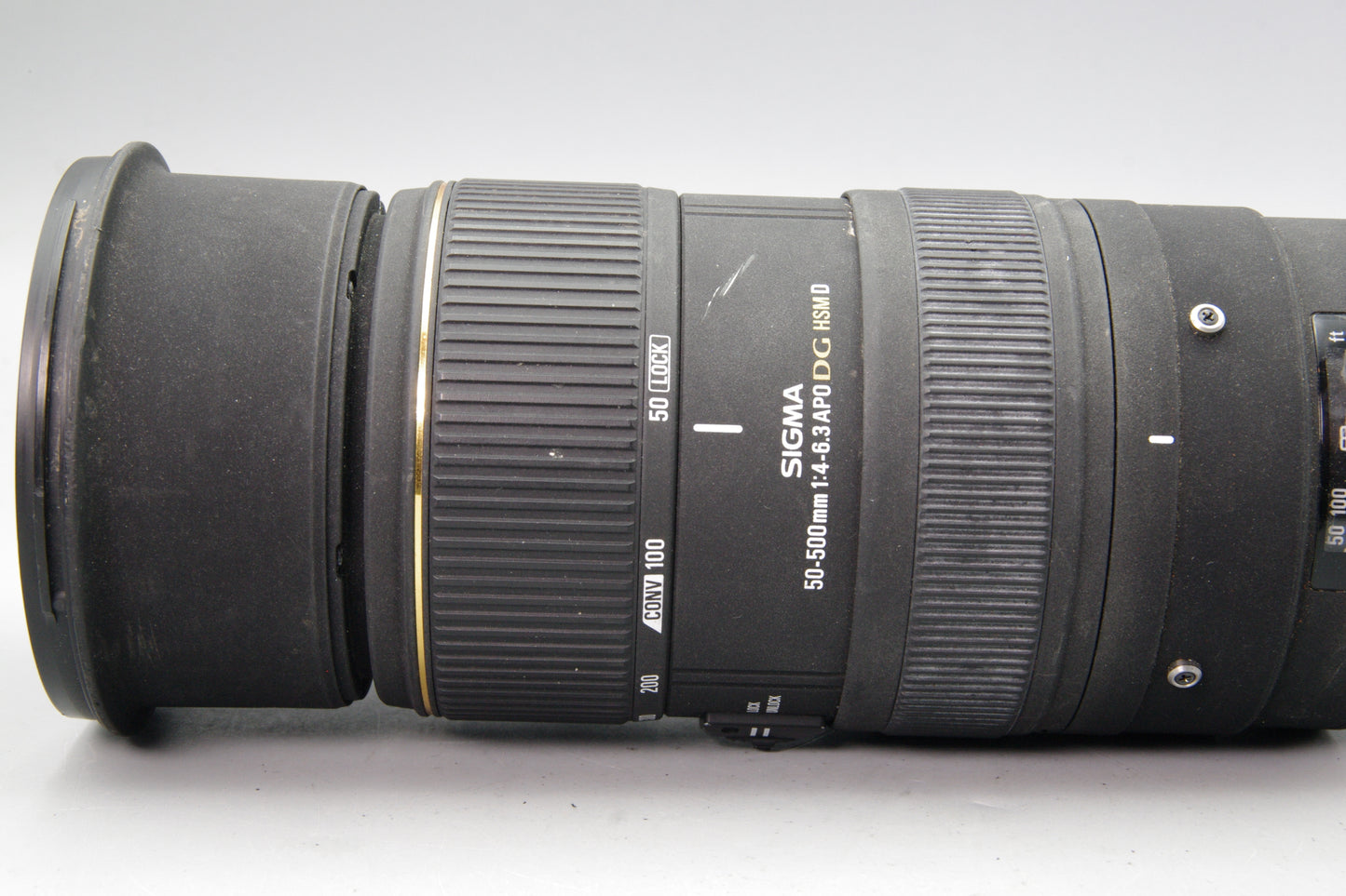 Sigma 50-500mm F4-6.3 APO DG HSM D Nikon F Mount Spares or Repair