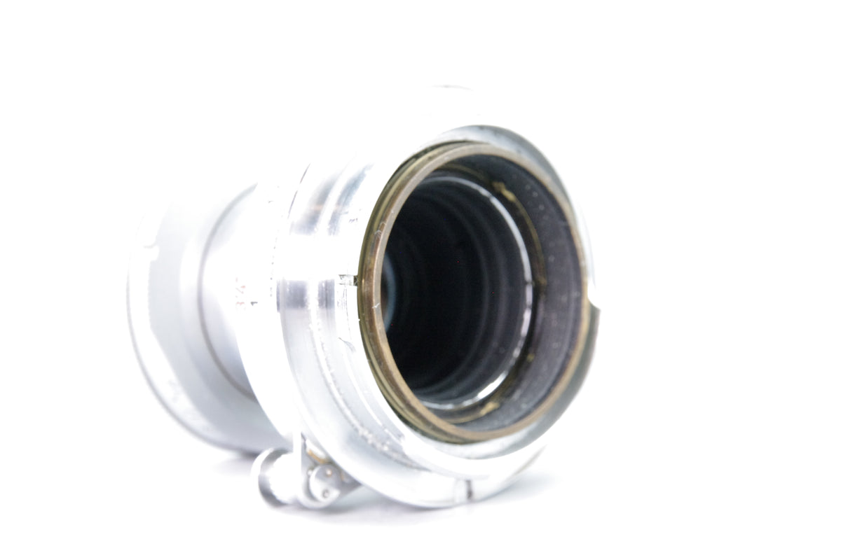 Leitz Elmar 50mm f2.8 Collapsible Leica M Mount Lens Silver Chrome 1962 Tested
