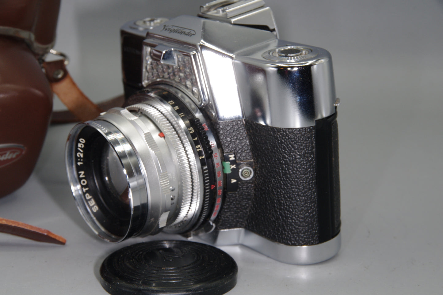Voigtländer Ultramatic SLR + Septon 50mm f/2 Lens – DKL Mount – Excellent