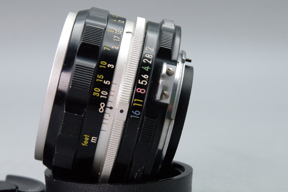 Nikon Nikkor‑H Auto 50mm f/2 Pre‑AI Lens – Nikon F Mount  – Excellent