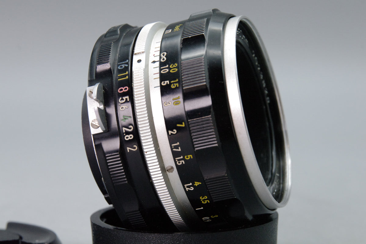 Nikon Nikkor‑H Auto 50mm f/2 Pre‑AI Lens – Nikon F Mount  – Excellent