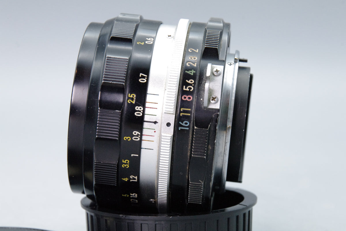 Nikon Nikkor‑H.C 50mm f/2 Pre‑AI Lens – Nikon F Mount – Manual Focus – Excellent