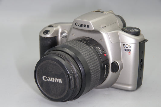 Canon EOS 3000N 35mm Film SLR + EF 35–80mm Lens – VGC – Autofocus – Tested