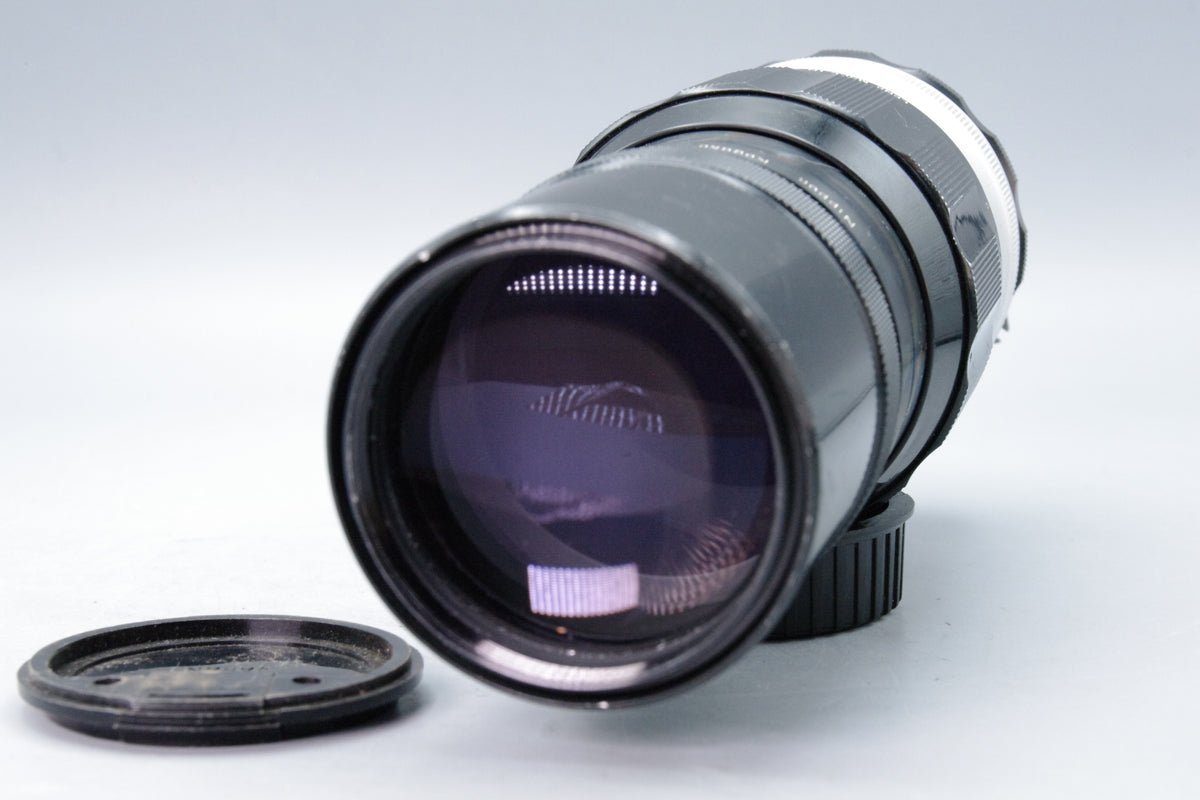 Nikon NIKKOR-Q Auto 200mm f4 Telephoto Lens Nippon Kogaku F Mount VGC