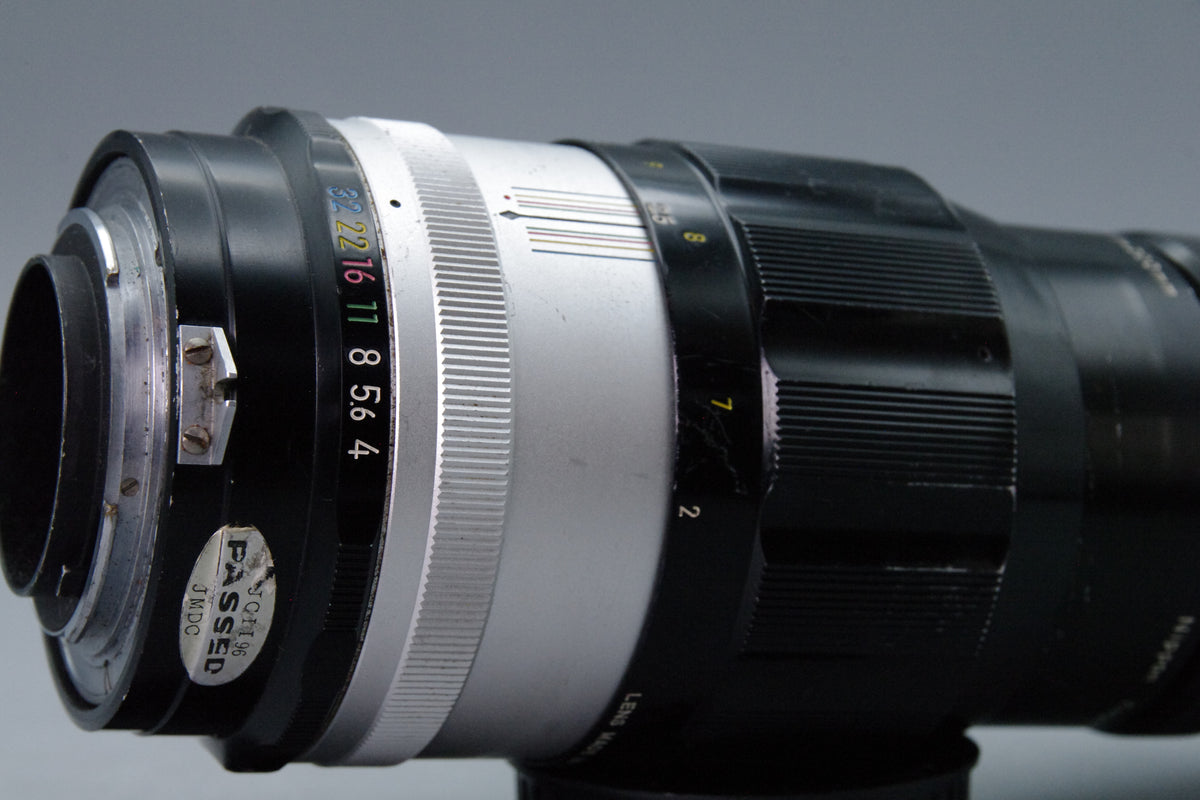 Nikon NIKKOR-Q Auto 200mm f4 Telephoto Lens Nippon Kogaku F Mount VGC