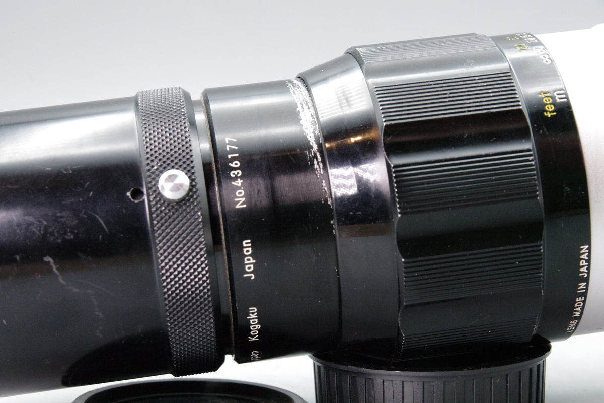 Nikon NIKKOR-Q Auto 200mm f4 Telephoto Lens Nippon Kogaku F Mount VGC