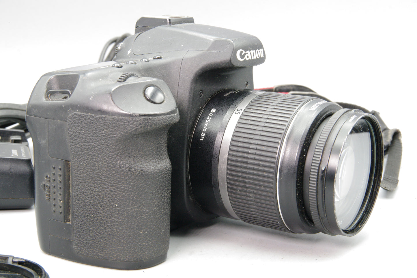 Canon EOS 50D DSLR with 18-55mm Lens and Charger – Shutter Count 48098