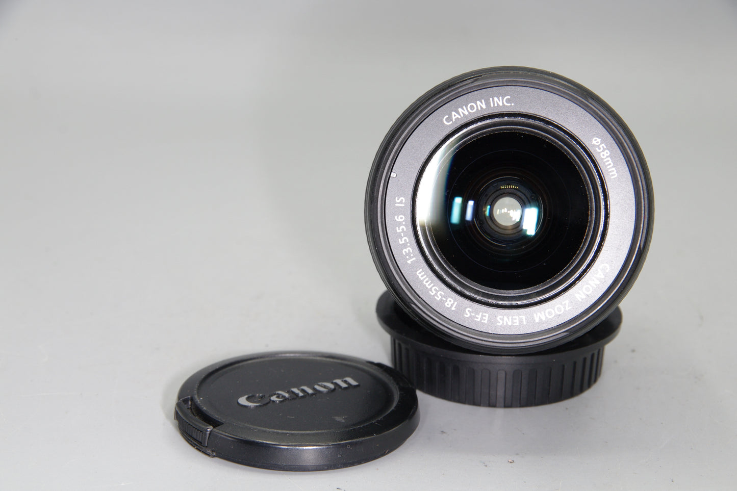 Canon EF-S 18-55mm F3.5-5.6 IS Zoom Lens for EOS DSLR – Excellent